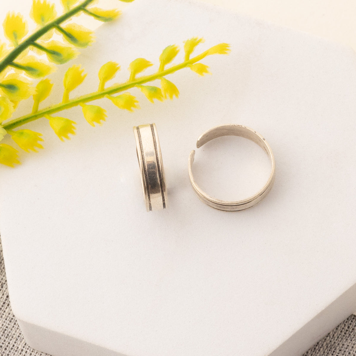 925 Sterling Silver Toe Ring – Adjustable Handmade Jewelry for Women