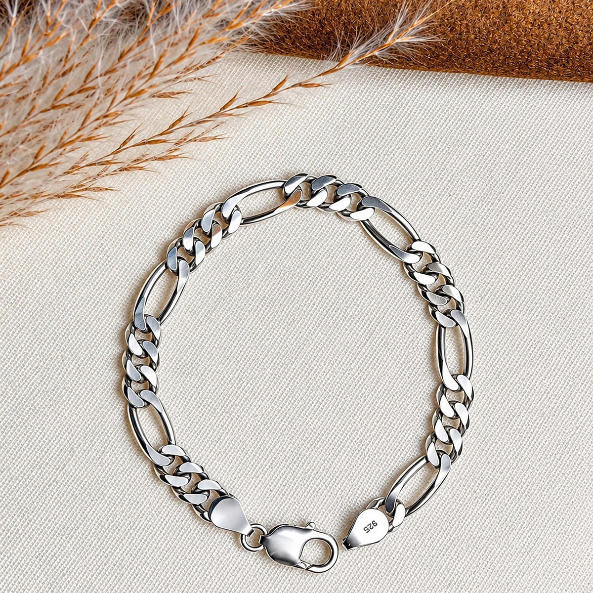 Sutra - Silver Link Chain Bracelet