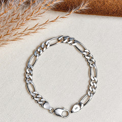 Sutra - Silver Link Chain Bracelet