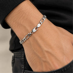 Sutra - Silver Link Chain Bracelet