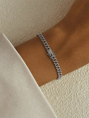925 Sterling Silver Cubic Zirconia Tennis Bracelet for Women & Girls