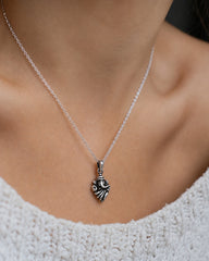 925 Sterling Silver Handmade Ganesha Pendant for Mens and Womens