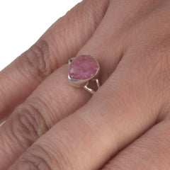 Silver Ruby Ring